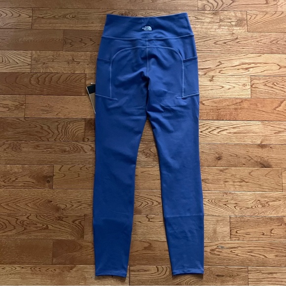 The North Face Bridgeway Hybrid Tights - Women's size x-small NWT, cave blue - Picture 2 of 8